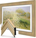Frame My TV Deco TV Frame Champagne - Smart Frame Replacement