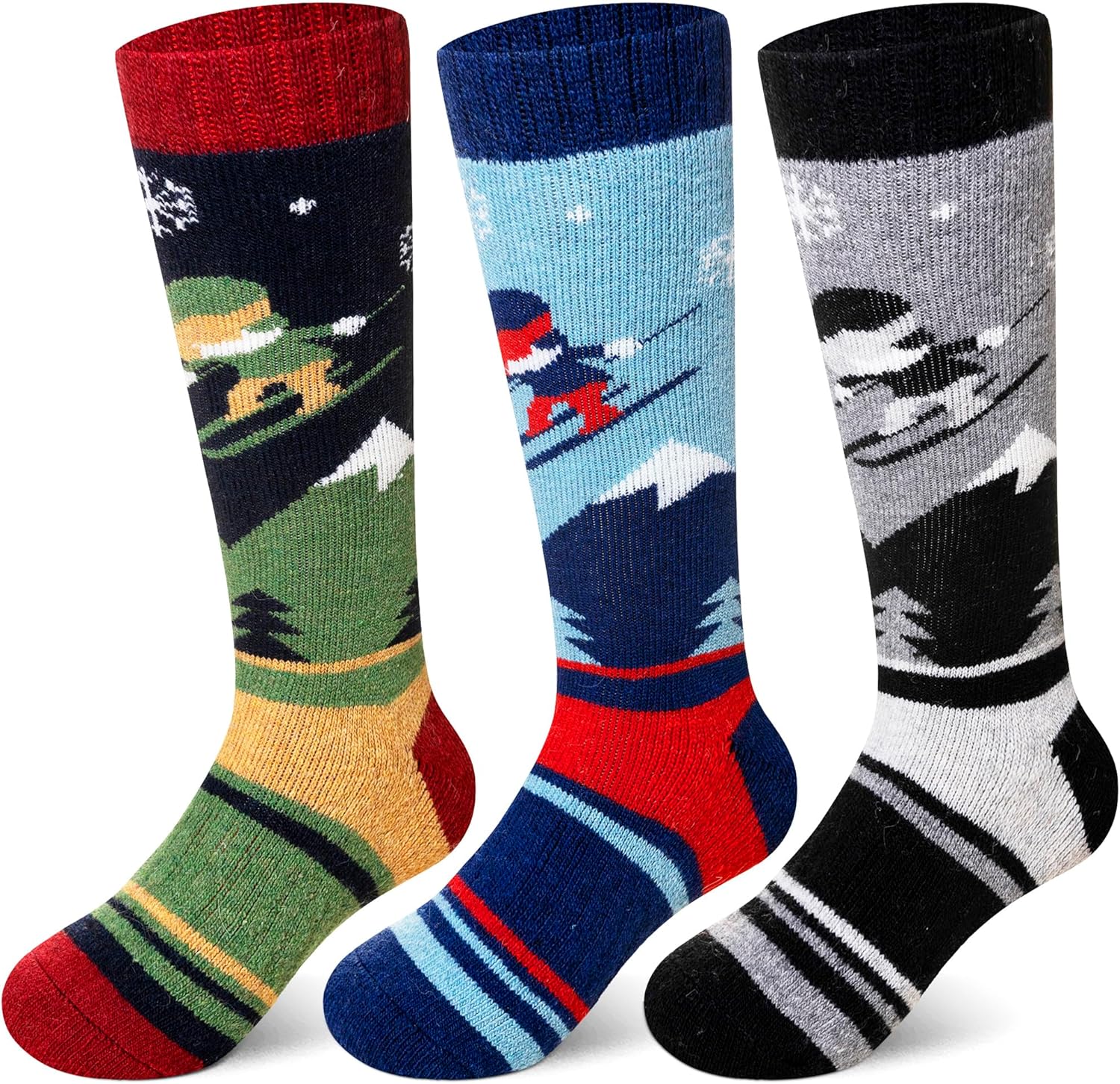 Stay Cozy on the Slopes with SeeyAN Kids Ski Socks