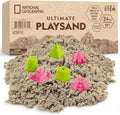 National Geographic Play Sand - 24 Lb Bulk Kit with 6 Castle Molds