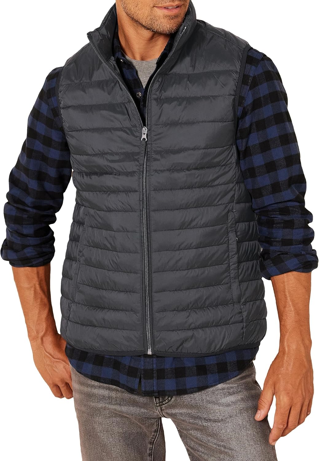 Water-Resistant Puffer Vest by  Essentials