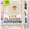 Law of Attraction Planner B5 Undated Hourly Weekly Monthly - Goal