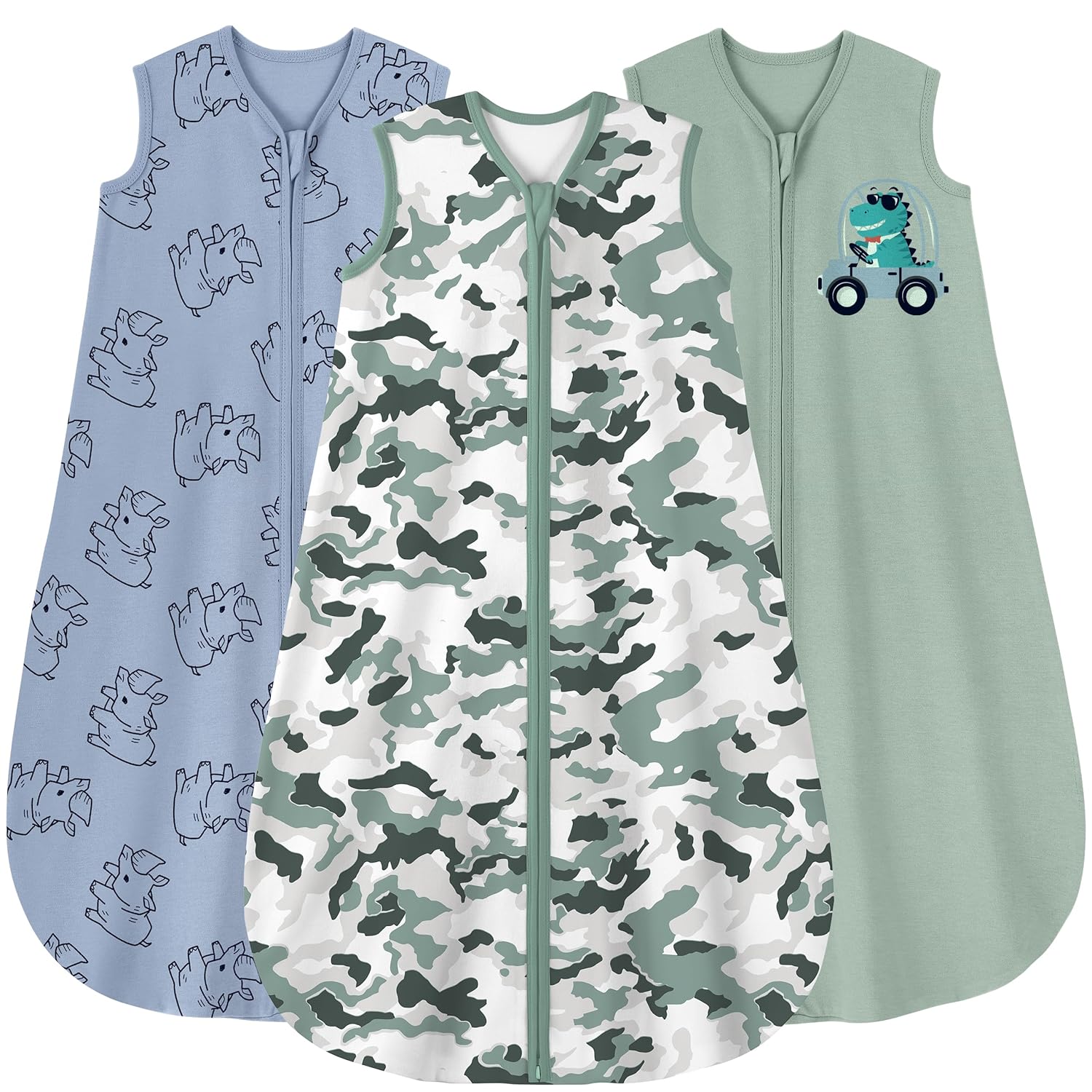 Yoofoss Baby Sleep Sack 3 Pack for 18-24 Months - Cozy Comfort