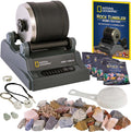 National Geographic Rock Tumbler Kit Hobby Edition - Polishes Rough