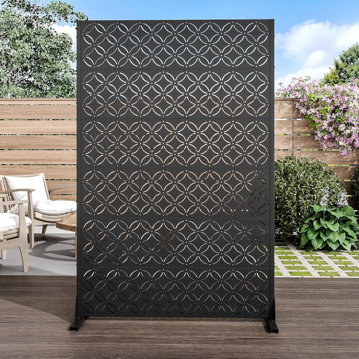 Casaphoria Metal Privacy Screen Outdoor for Stylish Spaces