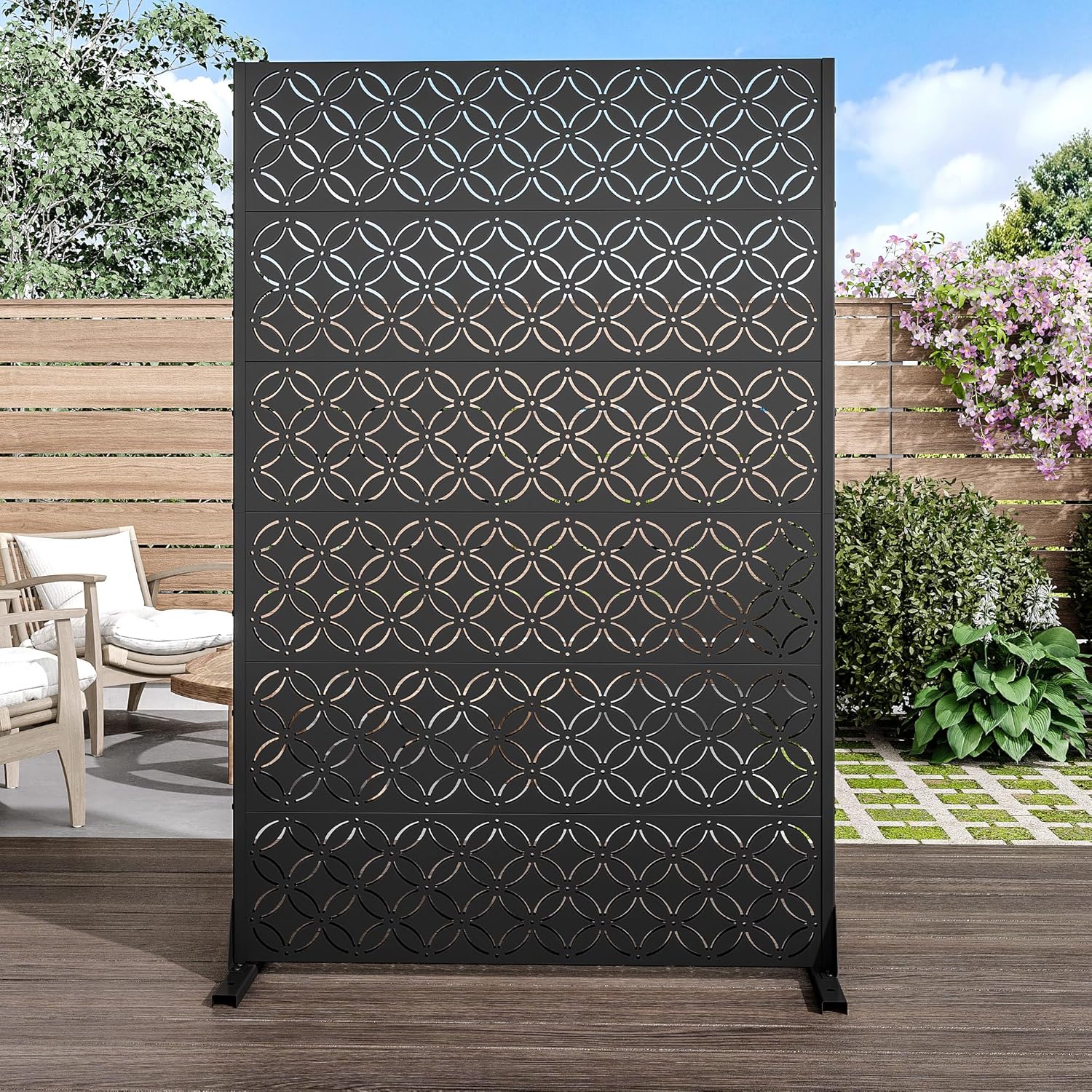 Casaphoria Metal Privacy Screen Outdoor for Stylish Spaces