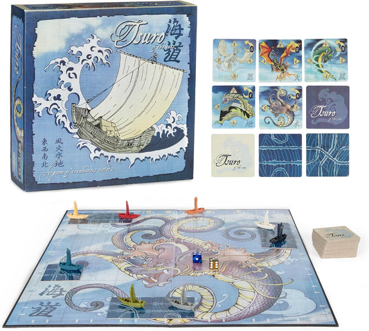 Tsuro of The Seas Board Game: A Thrilling Tile-Laying Adventure