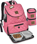 Mobile Dog Gear Weekender Backpack Pink - Travel Ready for Small Dogs
