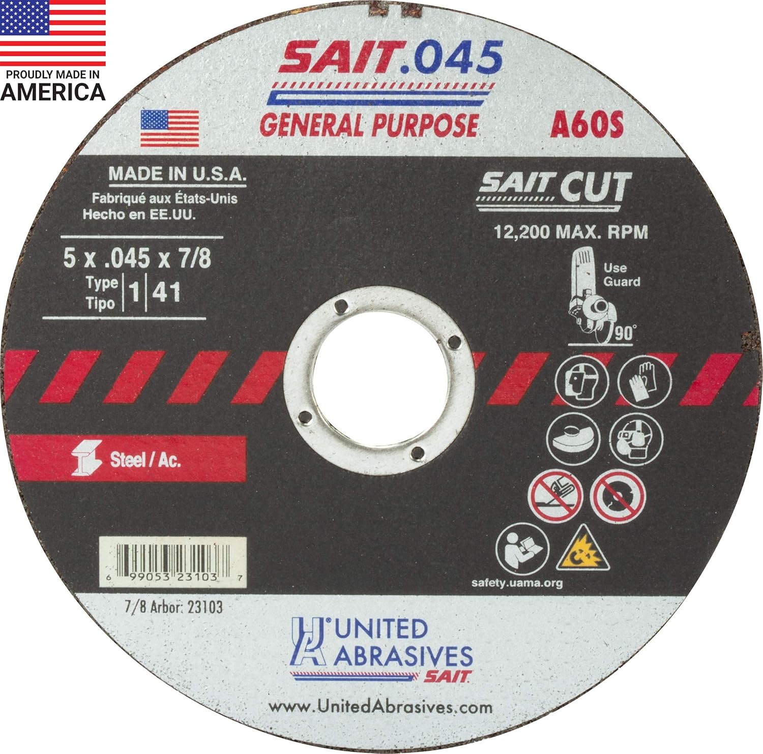 General Purpose Cut-Off Wheels for Ferrous and Non-Ferrous Metals