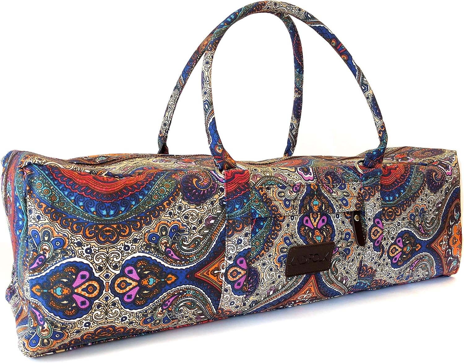 Kindfolk Canvas Yoga Mat Duffle: Stylish & Spacious