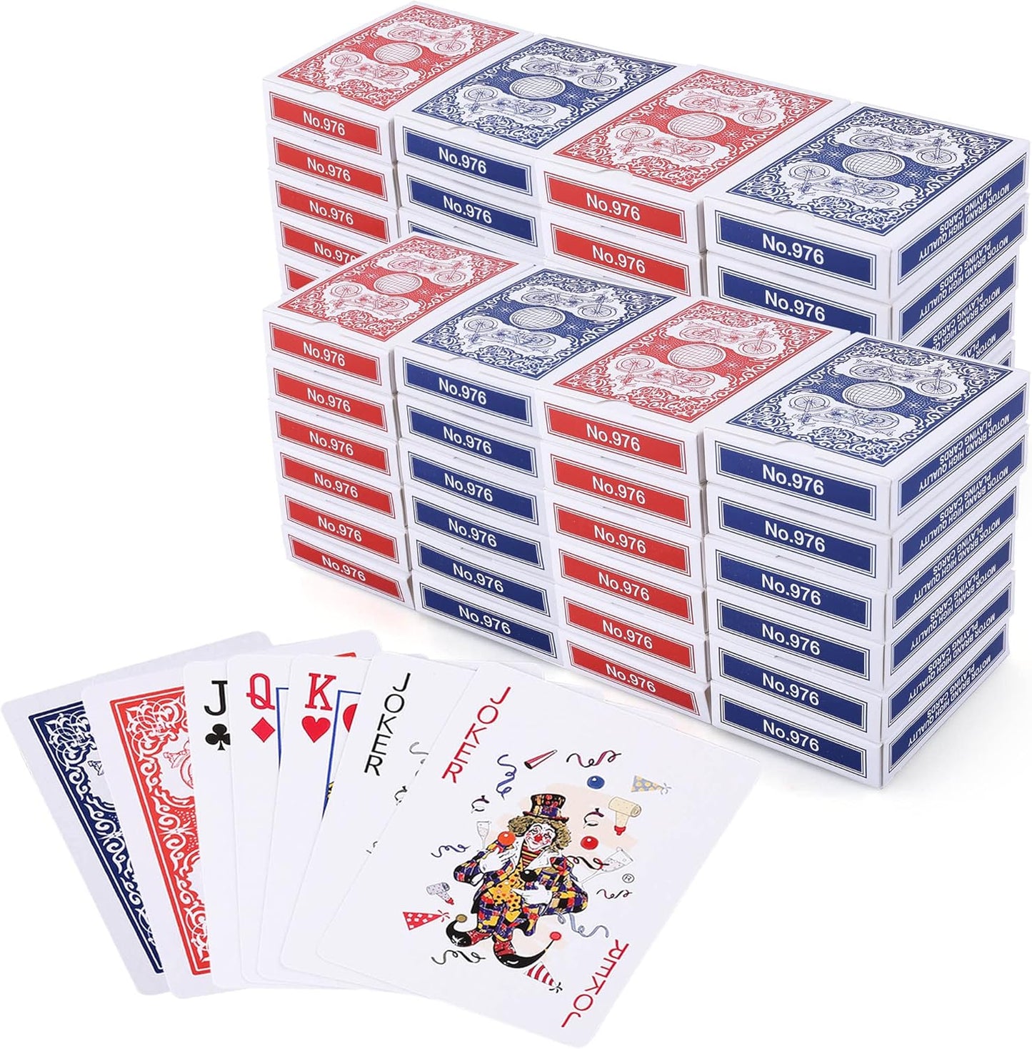 LotFancy Playing Cards Bulk - 144 Decks for All Card Games