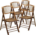 Flash Furniture Folding Bamboo Chairs for All Occasions