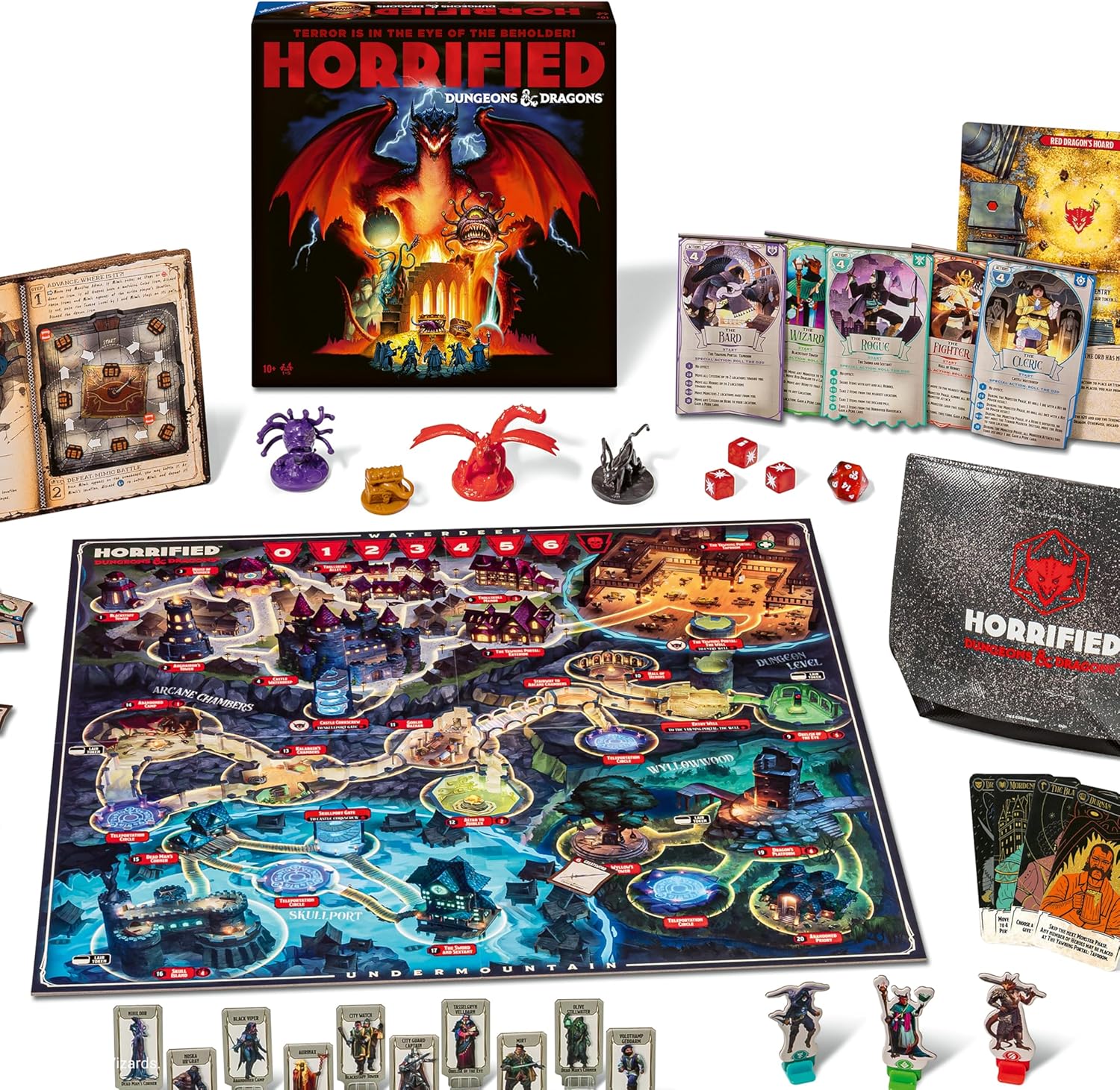 Ravensburger Horrified Dungeons & Dragons Strategy Board Game