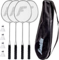Franklin Sports Badminton Racket Set for Family Fun Outdoors