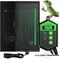 VIVOSUN Reptile Heating Pad 8x18 Inch with Thermostat Combo