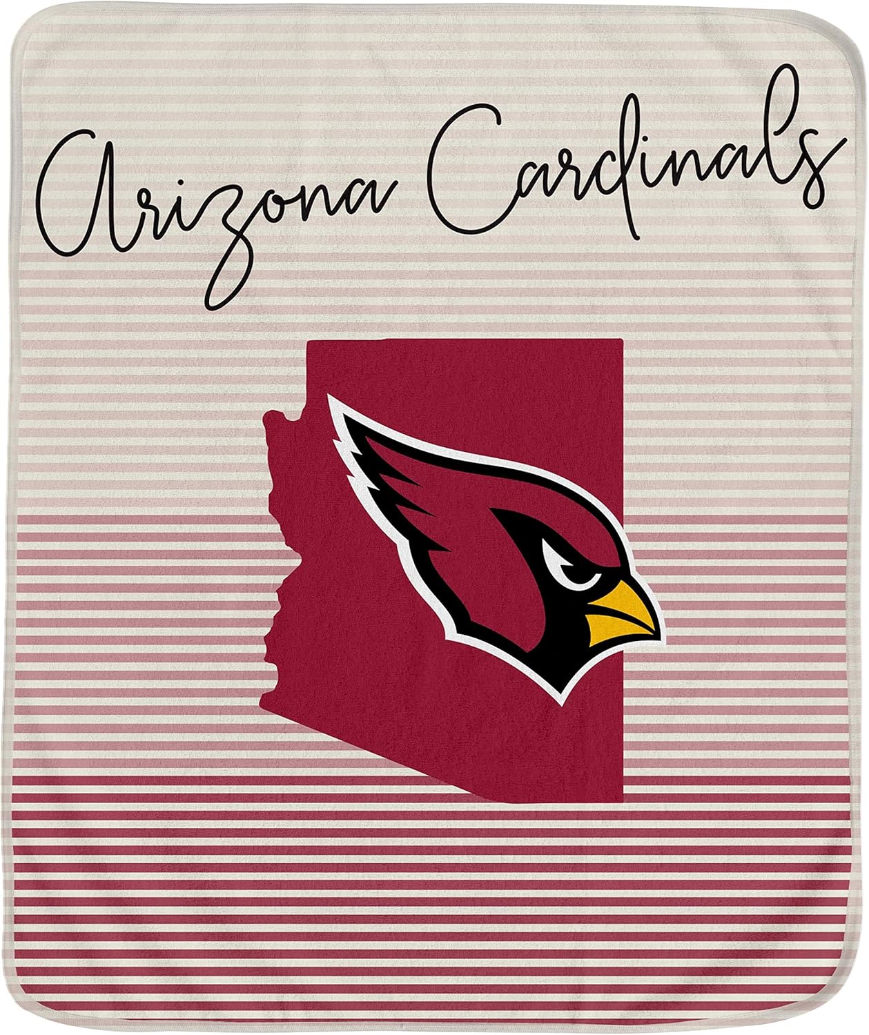 Pegasus Sports NFL State Stripe Blanket for Ultimate Comfort