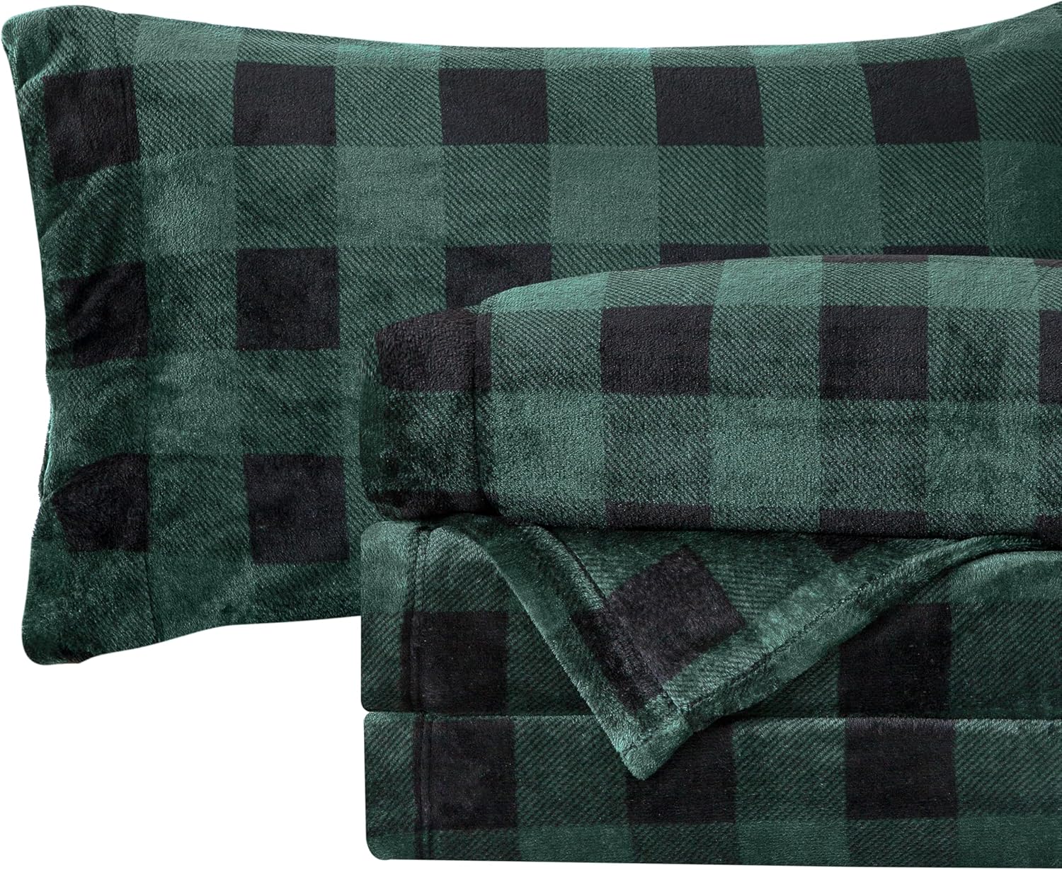 Luxuriously Soft Velvet Flannel Sheet Set for Cozy Comfort