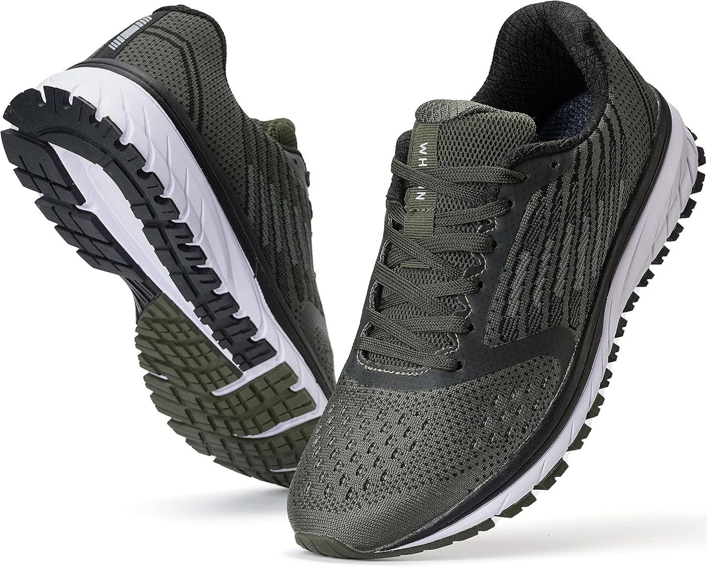 Supportive Running Shoes for Men - Cushioned Athletic Sneakers
