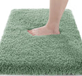 Yimobra Fluffy Plush Bath Rug 47 x 24 in - Ultra Soft, Quick Dry