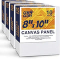 GENE4GLORY Canvas Panel 40 Pack 8x10 in - Affordable Ready-to-Paint