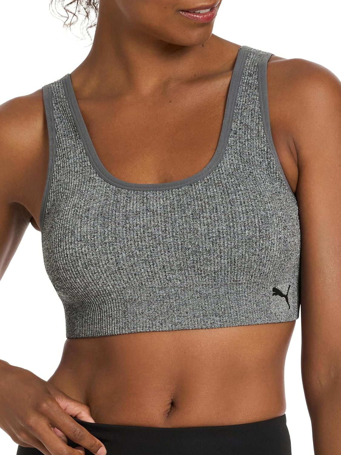 PUMA Women's 2 Pack Seamless Sports Bra for Ultimate Comfort