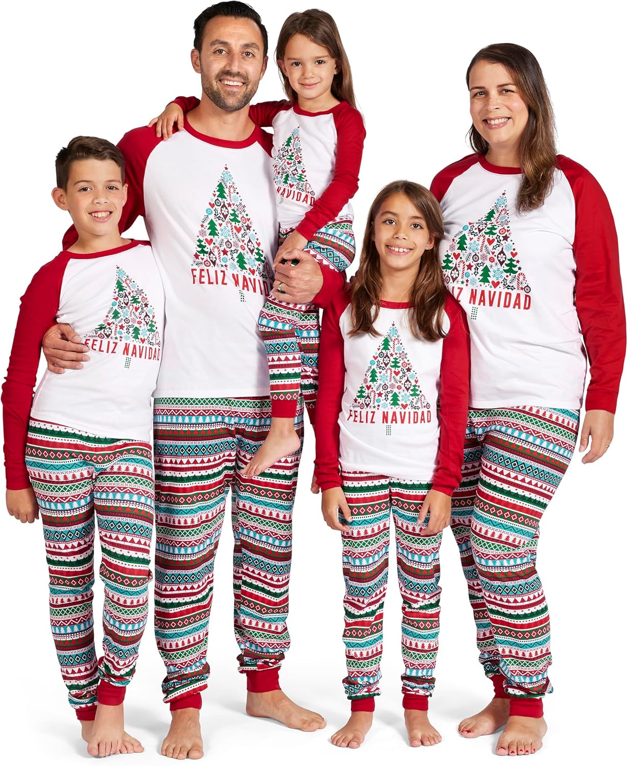 Family Matching Christmas Pajama Sets for Kids and Adults