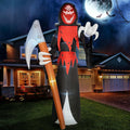 Joiedomi 12 ft Tall Halloween Inflatable Grim Reaper - Spooky Yard
