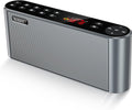 Antimi Bluetooth FM Radio MP3 Portable Wireless Speaker - Clear 360
