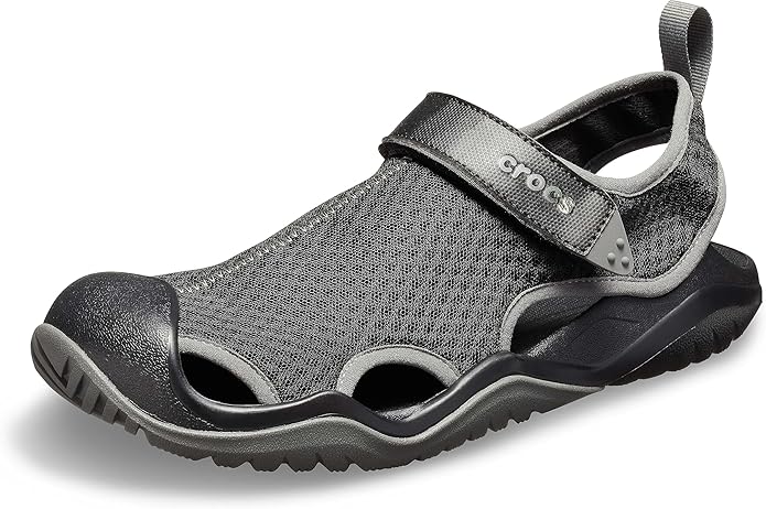 Crocs Men's Swiftwater Mesh Deck Sandals for Ultimate Comfort