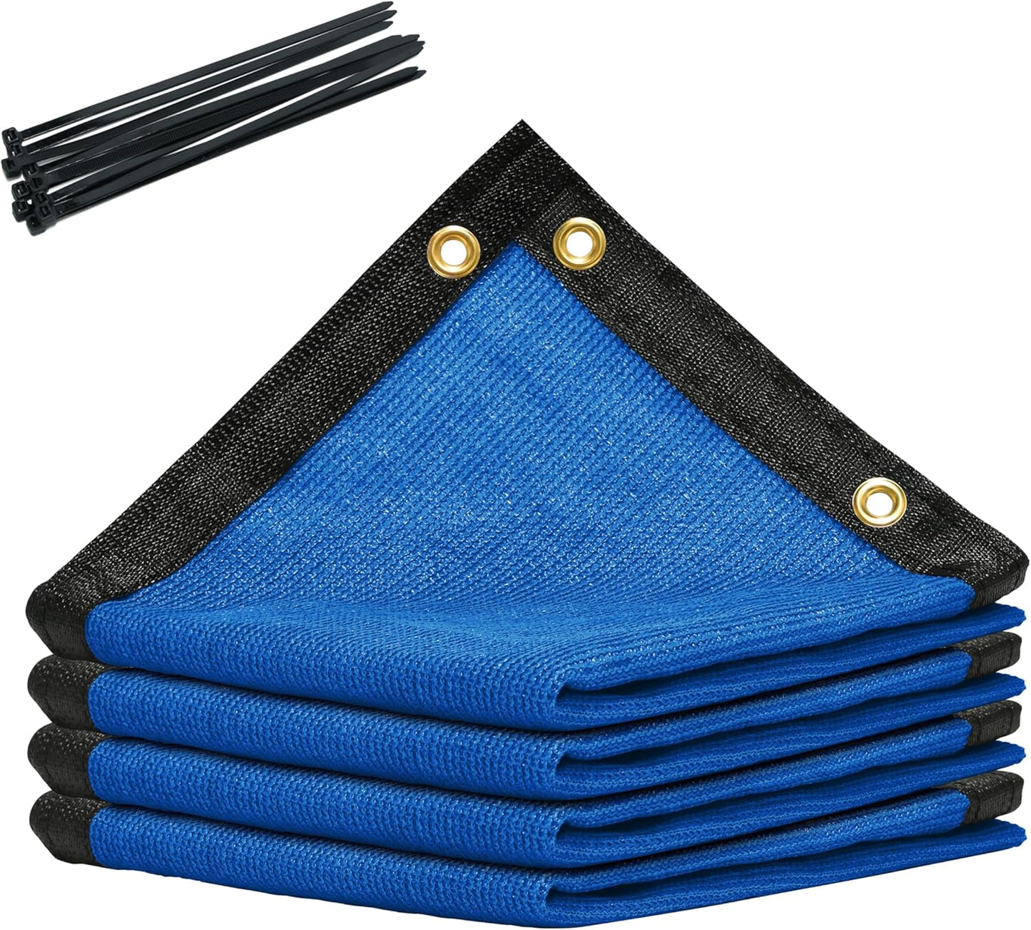 9ft x 11ft Blue Shade Cloth for Dog Kennel and Outdoor Use
