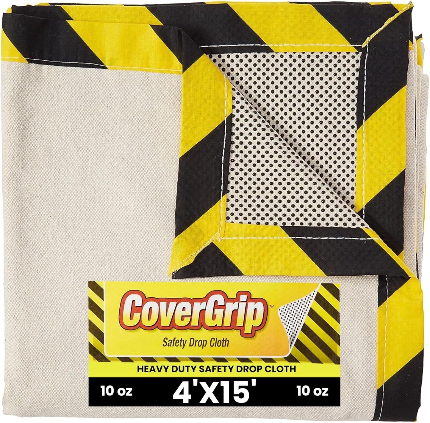 Heavy Duty Safe Path 10 Oz Canvas Safety Drop Cloth for Protection