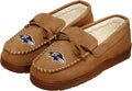 FOCO Men's NFL Team Logo Moccasin Slippers - Cozy Game Day Comfort