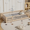 i-POOK Twin Floor Bed for Children - Safe Montessori Floor Bed