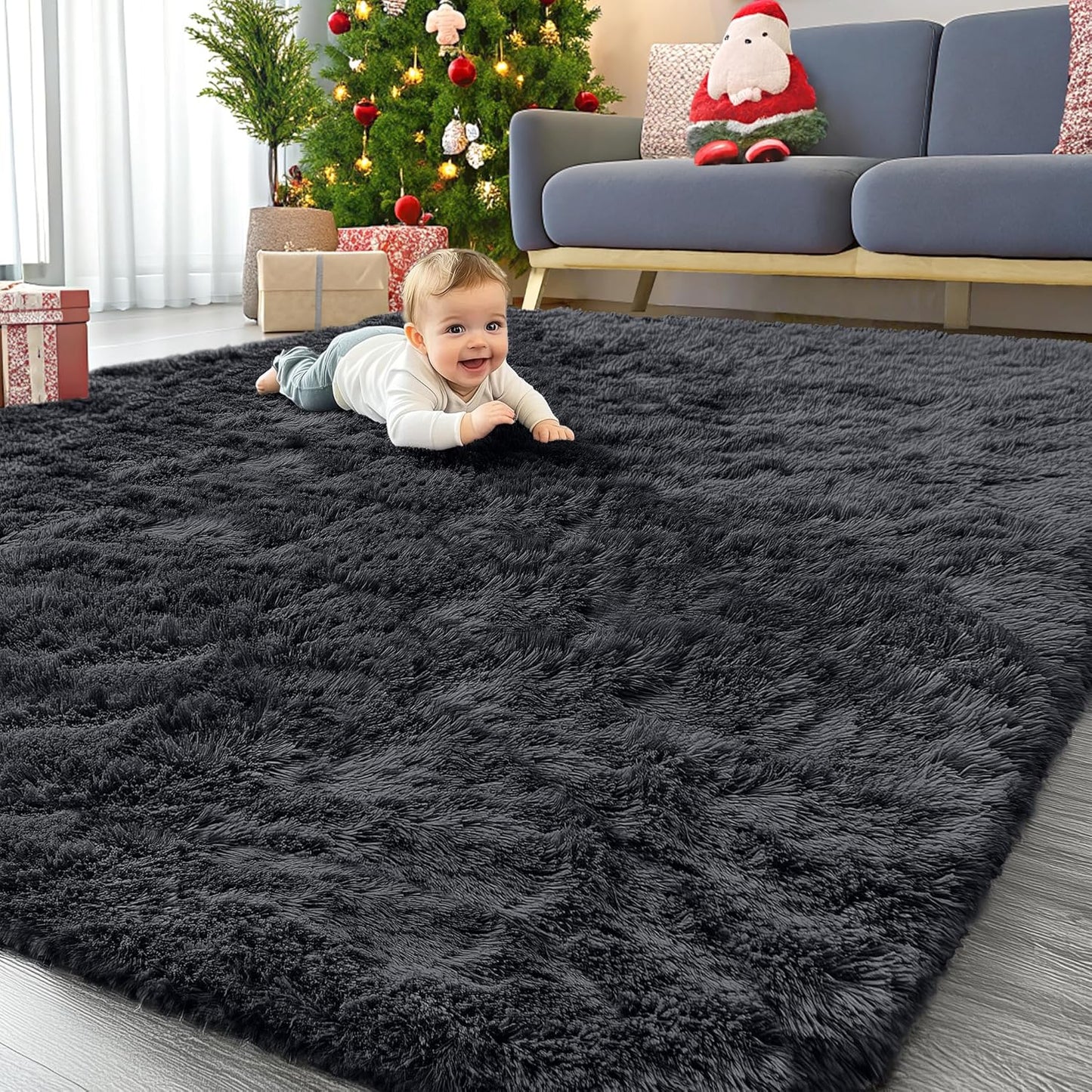 OLANLY 6x9 Machine Washable Large Area Rugs for Cozy Homes