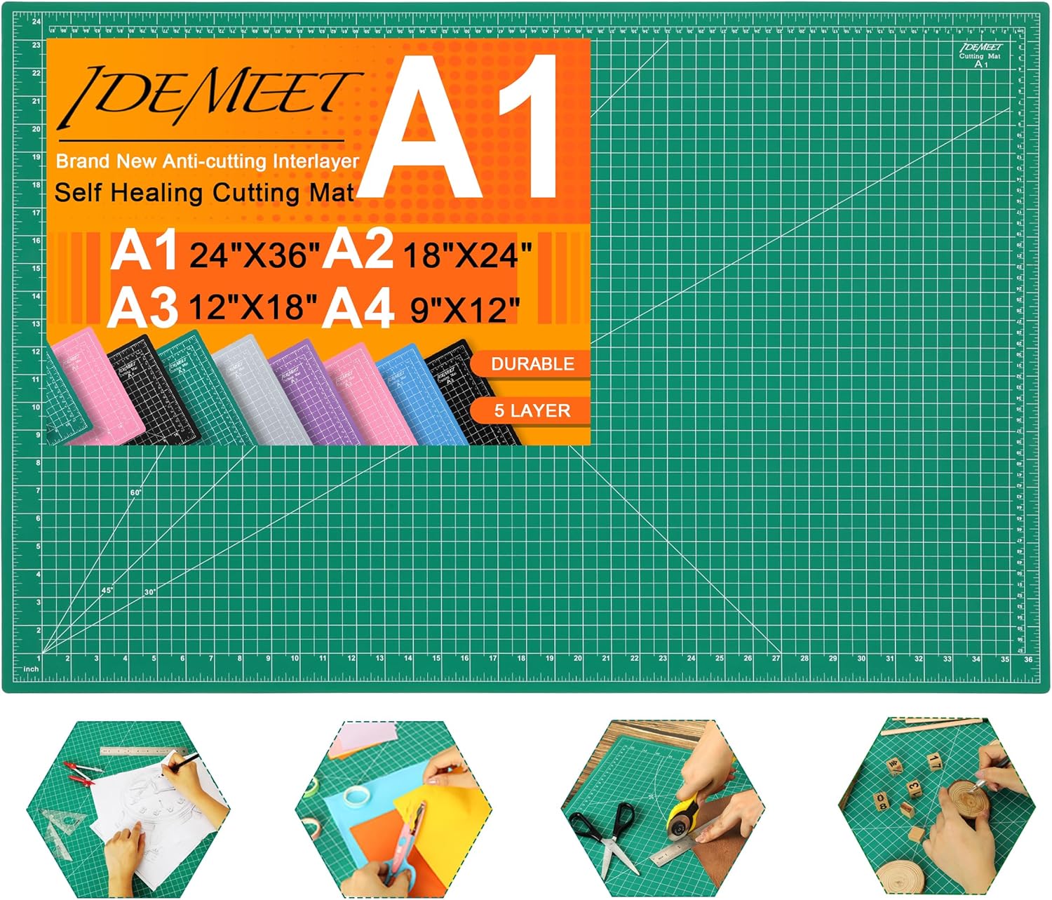 Density-upgraded 24in x 36in Large Self Healing Sewing Mat Review
