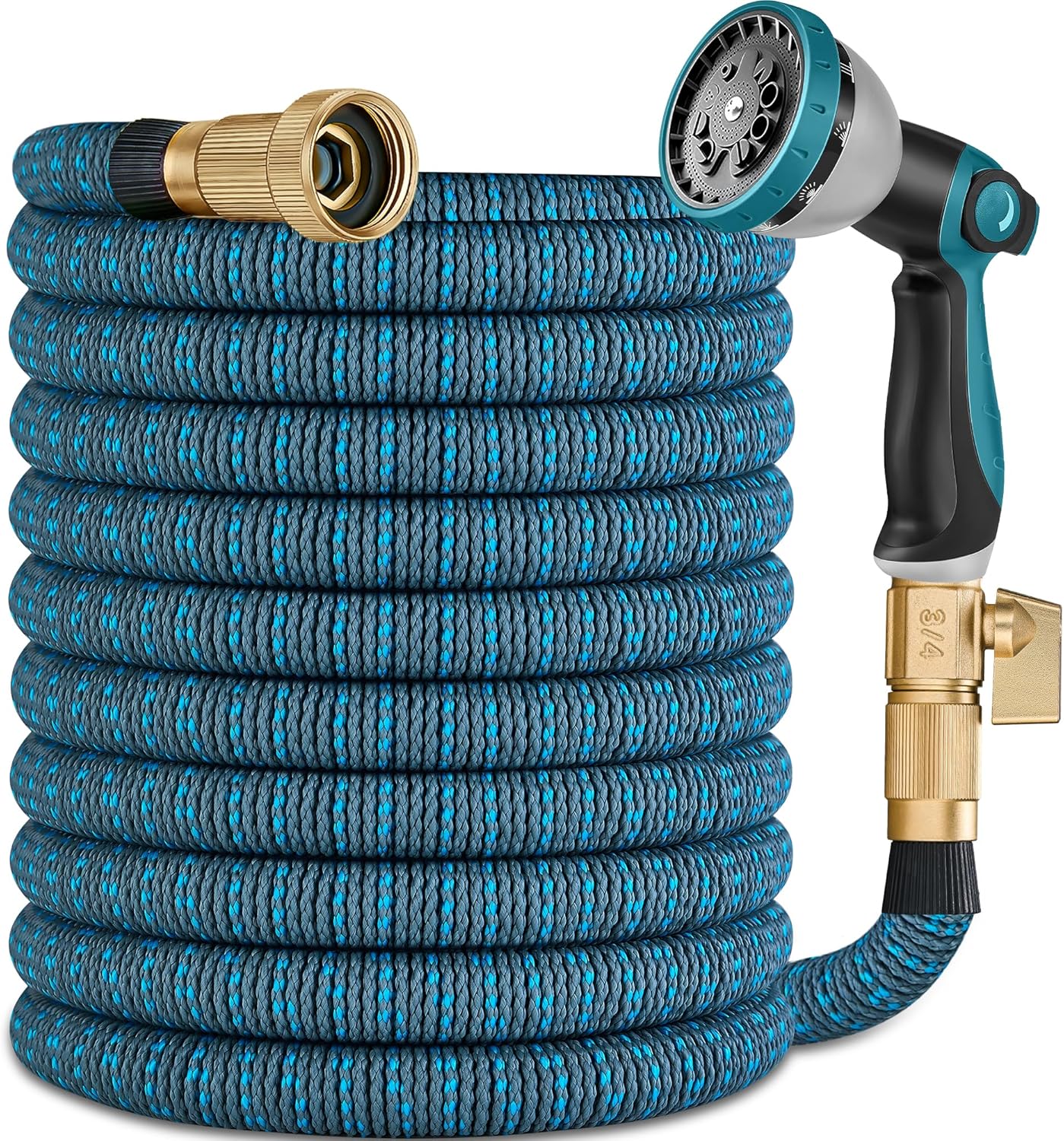 50 ft Expandable Garden Hose - Durable, Lightweight, Kink-Free