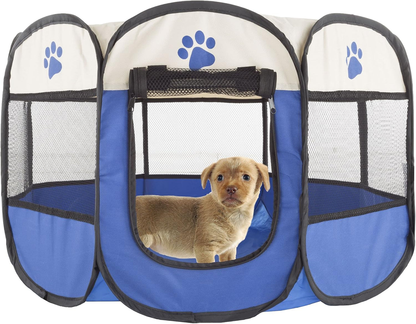 Portable Pop-Up Pet Playpen - Indoor/Outdoor - PETMAKER