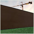 ColourTree Customized Size Fence Privacy Screen Brown 8 ft x 136 ft