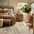 Vintage Floral Area Rugs 6x9 for Bedroom and Living Room