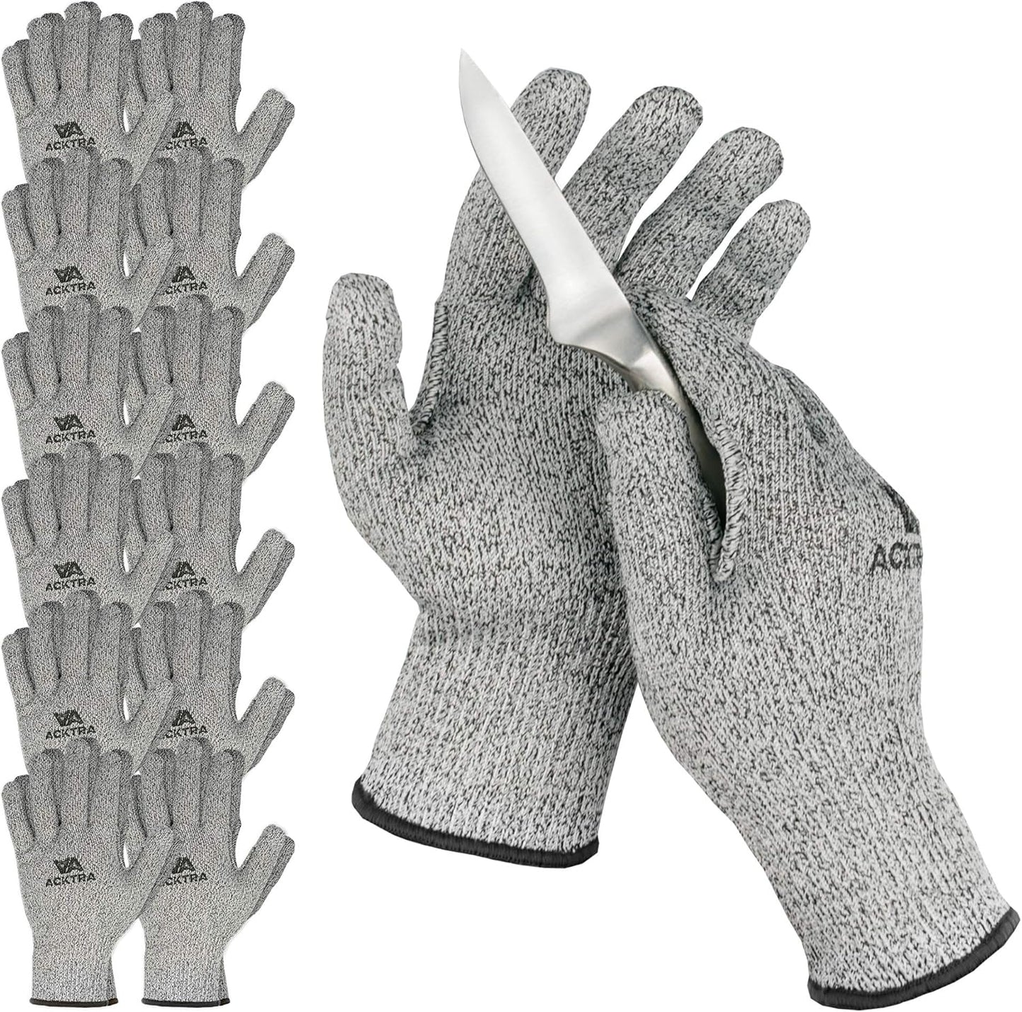 Level 5 Cut Resistant Safety Work Gloves for Ultimate Protection