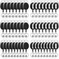 Retractable Badge Holders 50pcs - Heavy Duty Keychain Reels with 26in