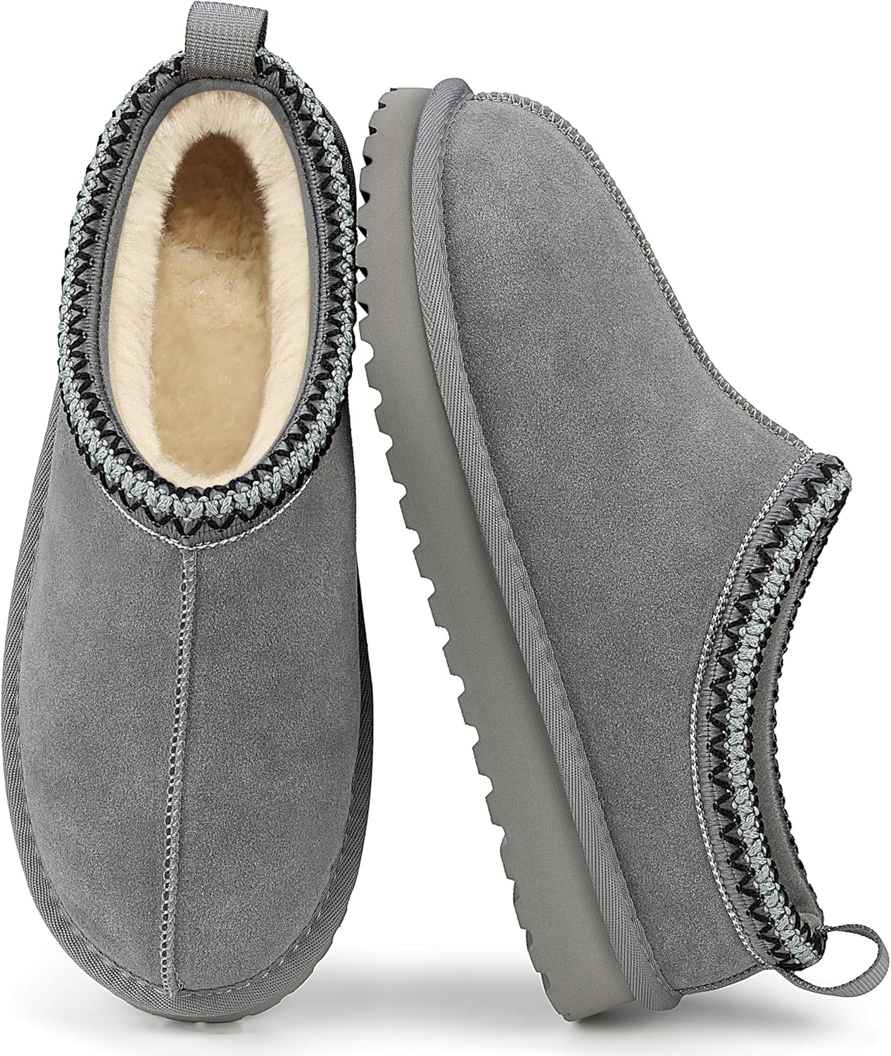 Mishansha Suede Slippers for Women: Cozy Winter Slip-ons