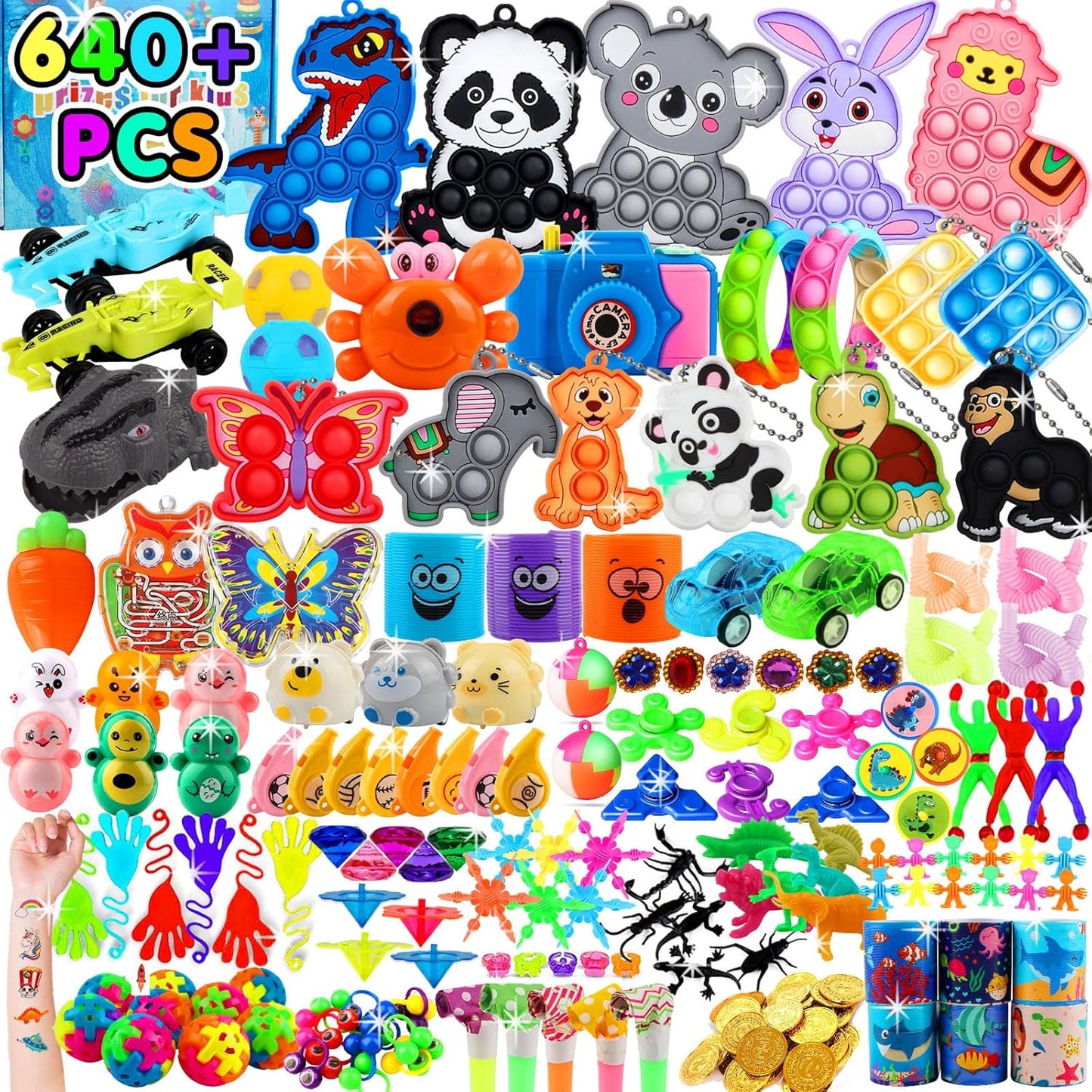 640PCS Kiss Monkey Prize Toys for Kids