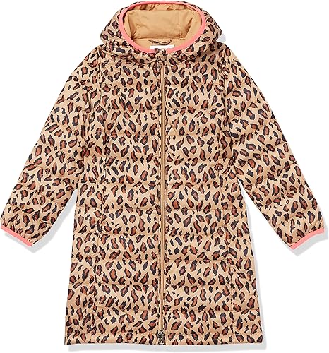Lightweight Hooded Puffer Jacket for Girls and Toddlers - Stylish