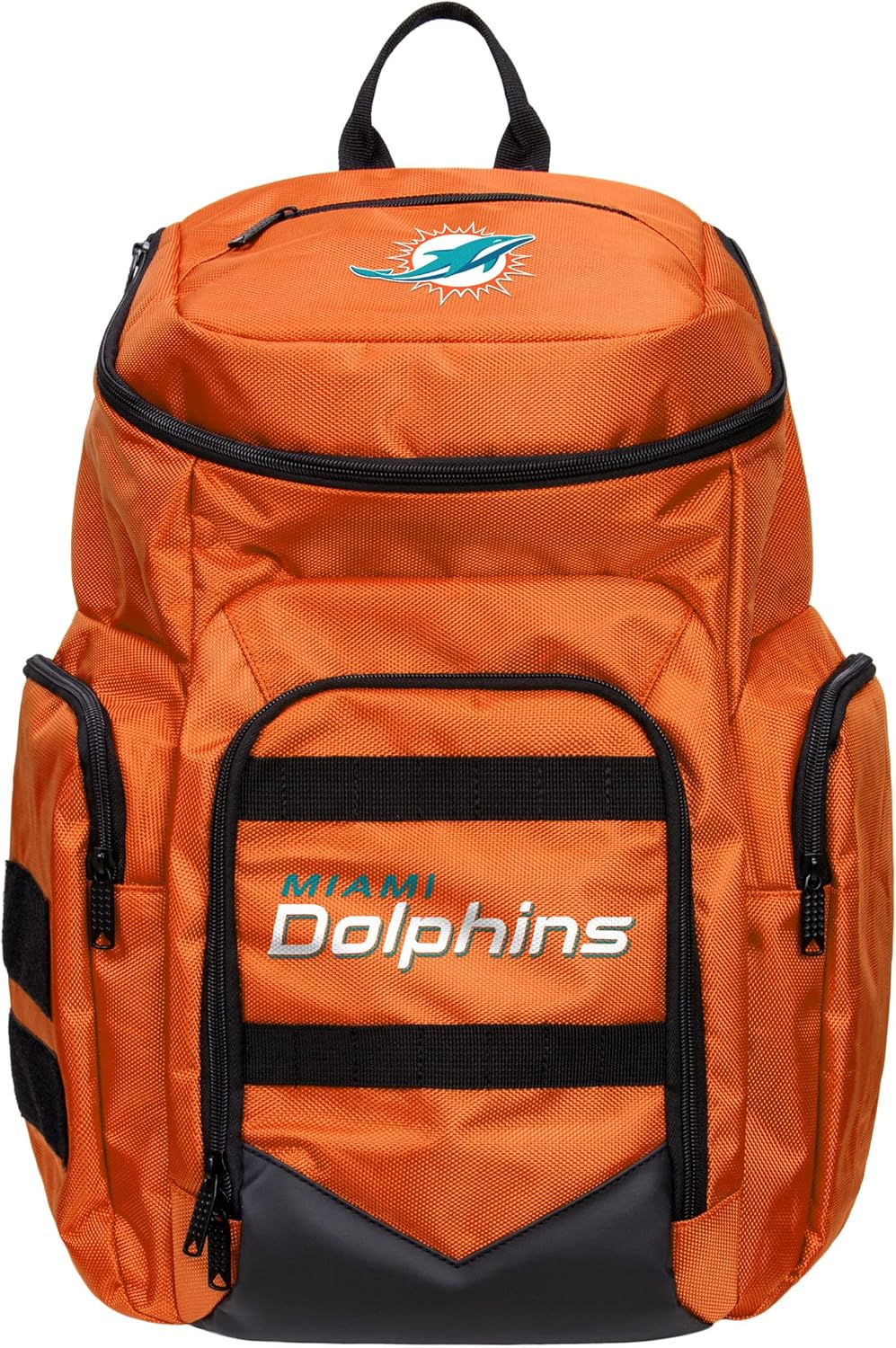 FOCO Miami Dolphins NFL Carrier Backpack with Multiple Pockets