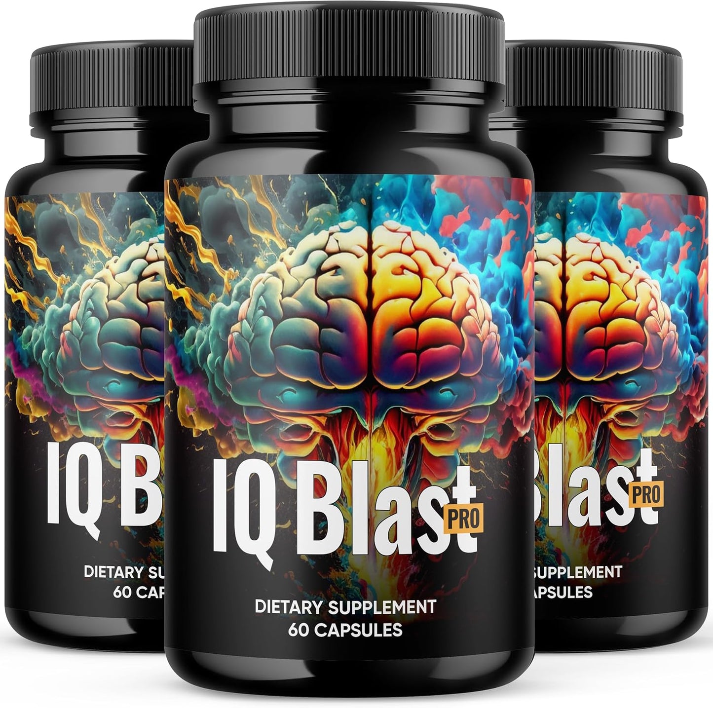 IQblast Pro Supplement Capsules for Enhanced Memory and Focus