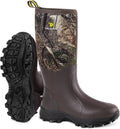 Rubber Boots for Men & Women with Steel Shank - Insulated Waterproof