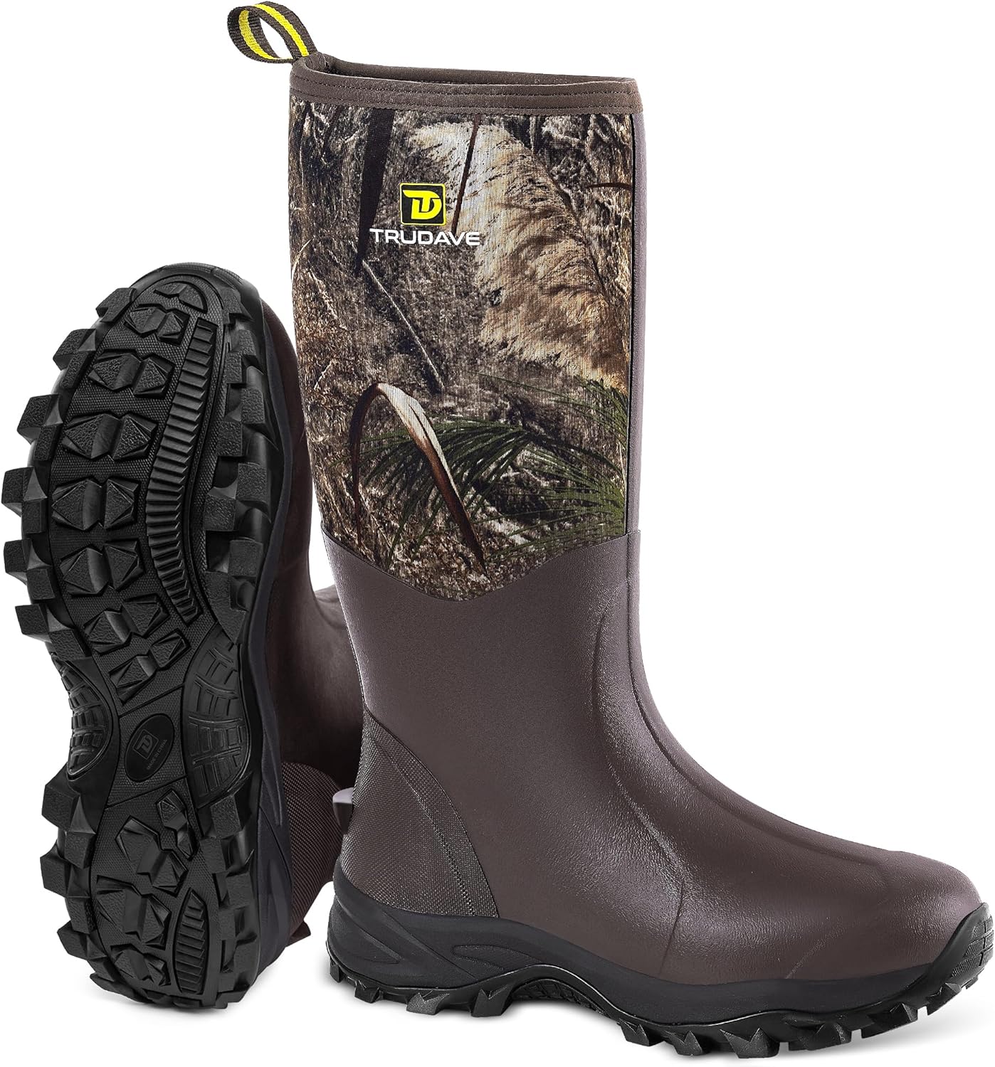 Trudave Rubber Boots for Men & Women - Waterproof & Insulated