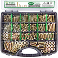 FOLIV 907pcs Grade 8.8 Metric Bolt Assortment - Heavy Duty Kit