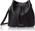 Calvin Klein Women's Gabrianna Bucket Shoulder Bag for Daily Use