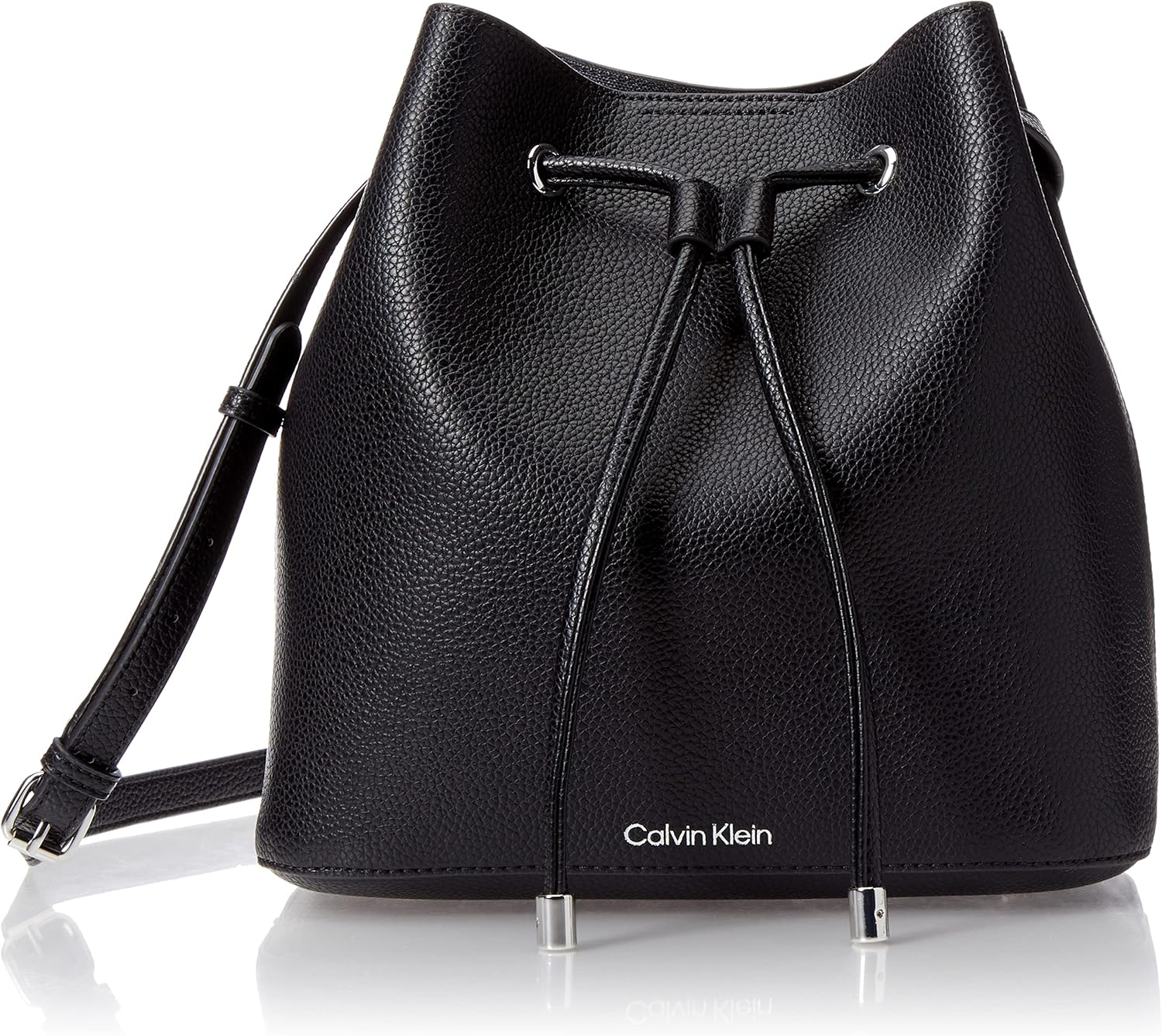 Calvin Klein Women's Gabrianna Bucket Shoulder Bag for Daily Use
